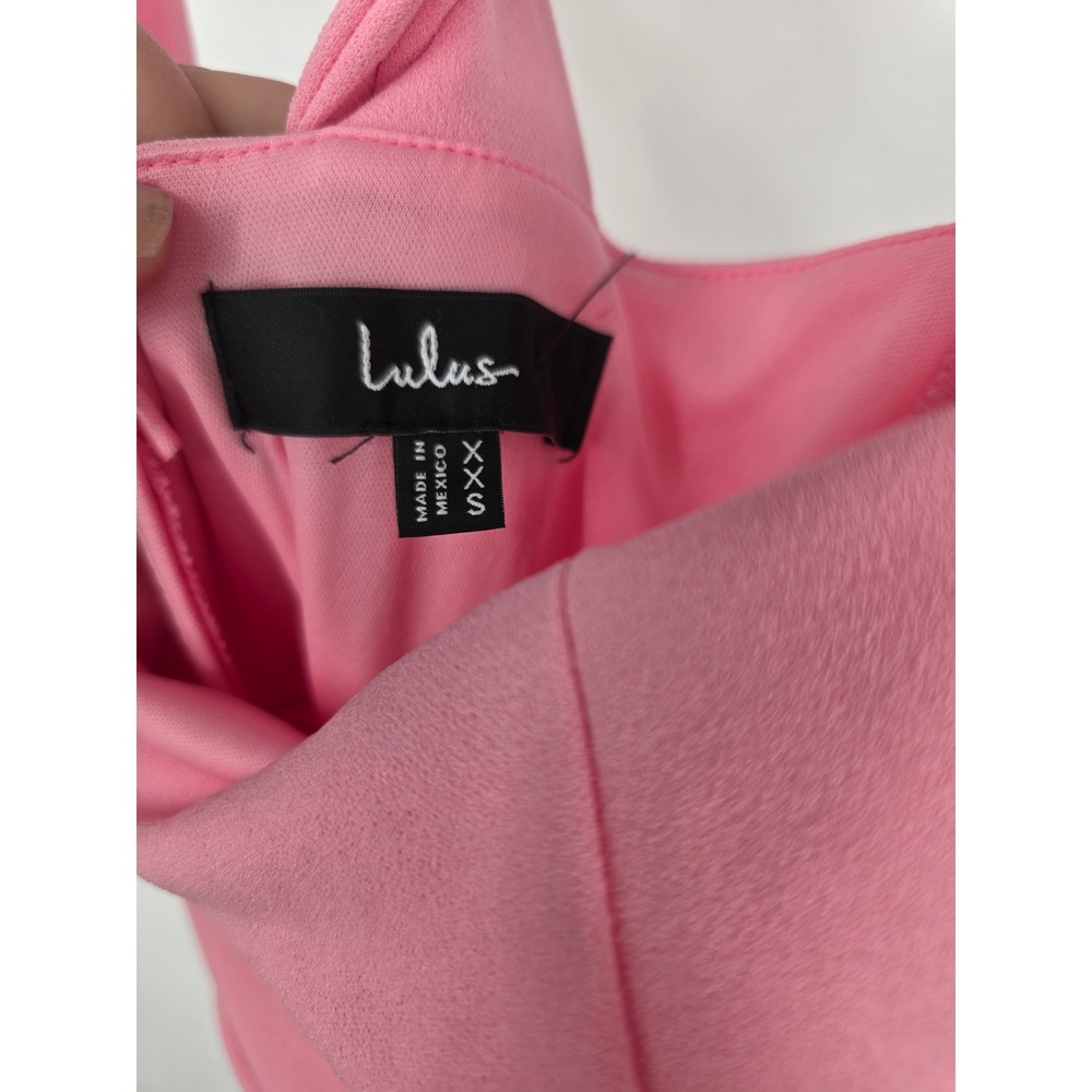 Lulus Glamorous Dedication Light Pink Sleeveless Column Maxi Dress Size XXS - Picture 9 of 9